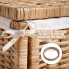 SunBear Furniture Rattan Flat Furniture Chair Basket Caning.natural Repair Binder
