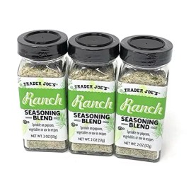Trader Joe's 3 Packs Trader Joe's Ranch Seasoning Blend Sprinkle on Popcorn 2 oz Each Pack