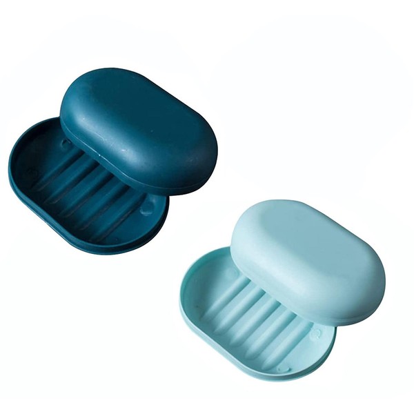 Soap Dish with Lid Travel Soap Case Soap Bar Travel