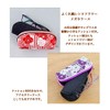 Noren Retro Flower Glasses Case, Double Weave, Zipper, Glasses Case,
