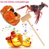 8.26" Wooden Crab Mallets Crab Hammers Lobster Seafood Crackers (16