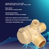 Air Compressor Check Valve,3 Port Air Compressor Parts,0.8x0.7x0.4 Inches 3