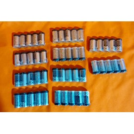 Panasonic Lot Of 50 Panasonic CR123A 3V Industrial Lithium Batteries