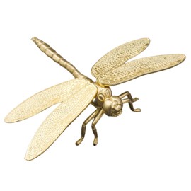 TIGRE BLANC Dragonfly Figurine Feng Shui Goods, Good Luck Dragonfly Object, Decorative, Interior, Competition, Luck, Luck, Lucky Charm, Accessory, Gold, Gold