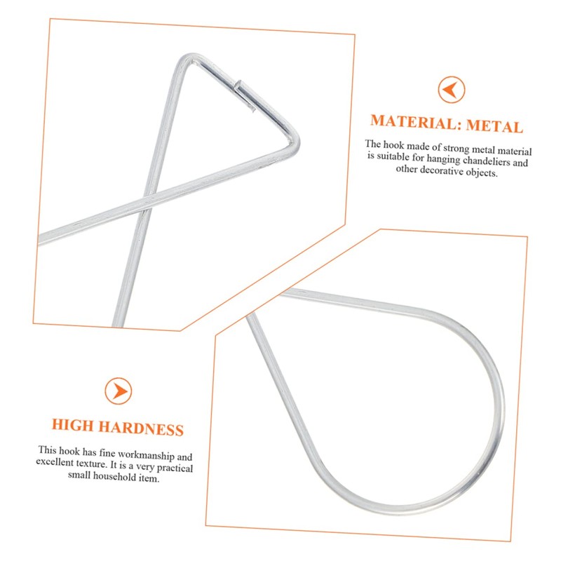WHAMVOX Steel Wire Spring Ceiling Hooks Drop Ceiling Hooks for
