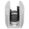 Cikonielf Stainless Steel Sliding Door Floor Guide U-shaped Swing Stopper