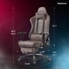 GTRACING Gaming Chair with Footrest Big and Tall Office Executive
