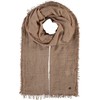 FRAAS Women's Viscose Blend Stole, camel