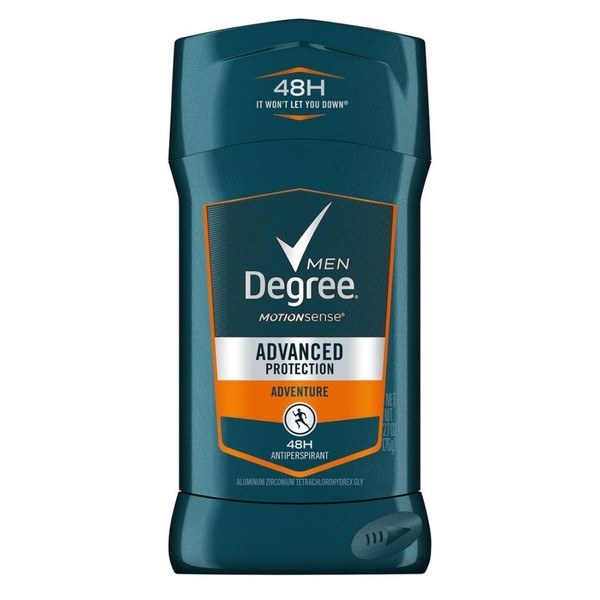 Degree Deodorant 2.7 Ounce Mens Adventure (80ml) (2 Pack)