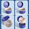 Andy's Orchids Denture Cup, Braces Denture Storage Box, Soaking Container,