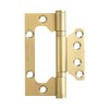 VOLUKA 6 Pack Non-Mortise Door Hinges - Easy to Install,