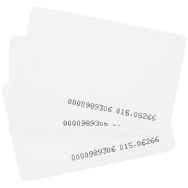 RFID 125KHz Proximity ID Card TK4100 (Pack of 30) (Thin Card) Compatible with EM4100 Support ID Smart Card Access Control System, Key Card, Membership Card (Thickness: 0.8mm)