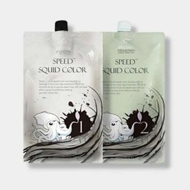 Squid ink dye 500ml black / 오징어먹물 염색약 500ml 블랙