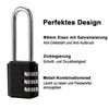 Cieex Padlock Combination Lock, 3 Digit Combination Code Lock, Small