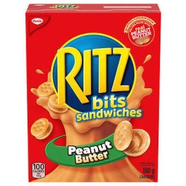 Ritz Bits Sandwiches Peanut Butter Flavour 180g/6.35oz {From Canada}