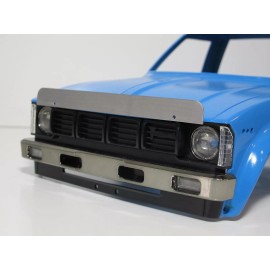 For Tamiya Custom Aluminum Front Hood Bug deflector shield for Tamiya 1/10 Toyota Bruiser