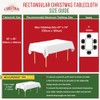 Scandi Christmas Table Cloths - Modern Nordic Design (220cm x