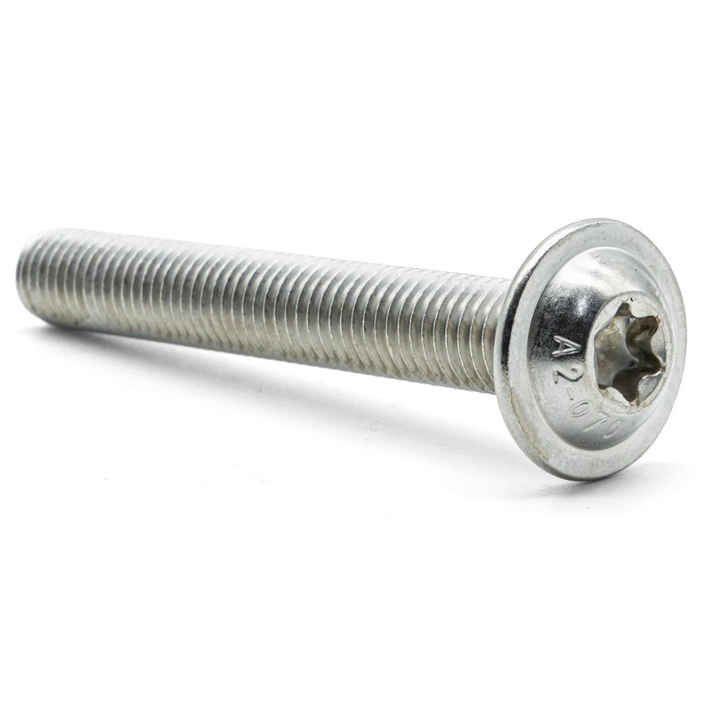Hippo Hardware M8 (8mm X 20mm) TX Torx Flanged Socket
