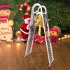 Christmas Decoration Supplies Electric Climbing Ladder Christmas Tree Ornament Toys