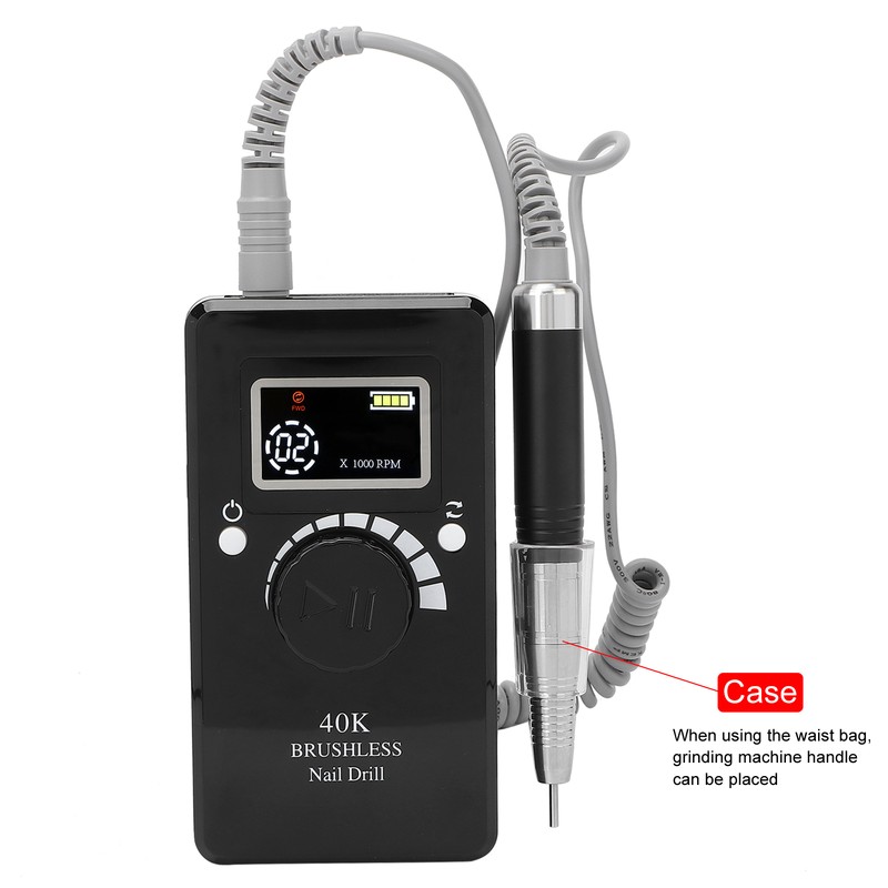 Portable Manicure Pedicure Nail Drill Kit Electric Nail Drill Machine
