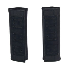 Zentauron Lasercut MOLLE Shoulder Pads - Padded Carrier Pads for Plate Carrier & Protective Vests - Tactical Military Gear - Modular with Velcro & IRR-Safe - German Army Police Outdoor Airsoft