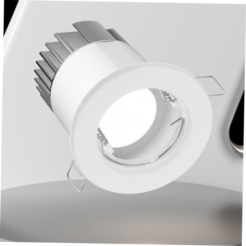 SHINEOFI Space-Saving Light Fitting 3pcs Mr16/gu10 Spotlight Fixtures Iron Trim