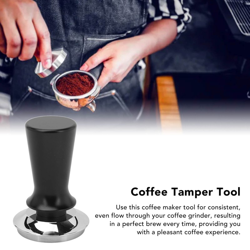 Coffee Tamper Stainless Steel Pressure Tamper Easy to Use Coffee