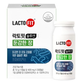 Lactopit Solution 1 Desensitized Intestinal Lactobacillus 12g, 30 tablets, 1 piece / 락토핏 솔루션 1 둔감한 장 유산균 12g, 30정, 1개