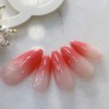 Flower Water GrasHandmade Nail Tips - Square / 꽃물그라수제네일팁 -