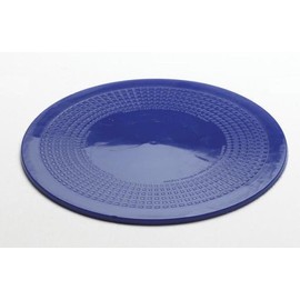NRS Healthcare Dycem Non-Slip Circular Mat - 14 cm (5.5 inch) Diameter, Blue