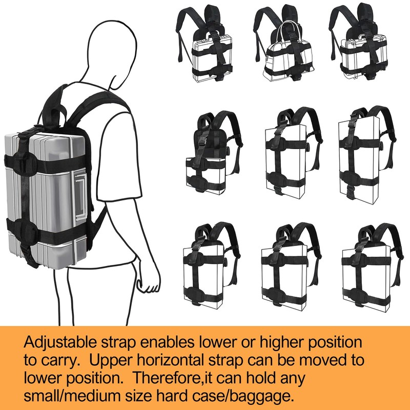 Premium Backpack Carrying System with Adjustable Strap – Ideal for