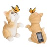 Solar Cat Yard Decor Decorative Light Cat Garden Sculpture Exquisite