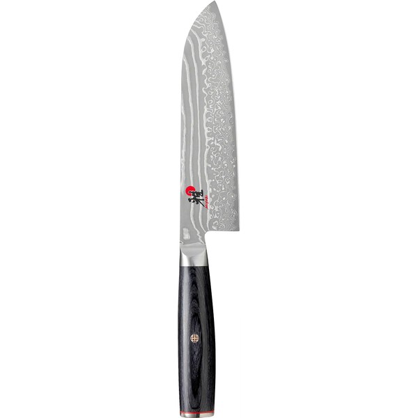 MIYABI 34684-181 5000FC-D Santoku Knife, 7.1 inches (180 mm), Damascus Santoku Knife, Multi-layer Steel, Stainless Steel, Made in Seki City, Gifu Prefecture, Japan