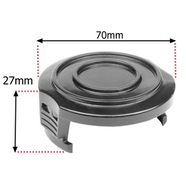 SPARES2GO Line & Spool + Cover for Spear & Jackson S3525ET Strimmer Trimmer (Pack of 1)