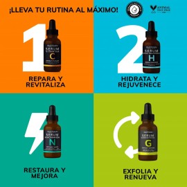 Kit 4 Serum Vitamina C + Suero Acido Hialuronico + Serum Niacinamida + Suero Ácido Glicólico Quotidien - Skin Care - Cuidado Facial Para Todo Tipo De 