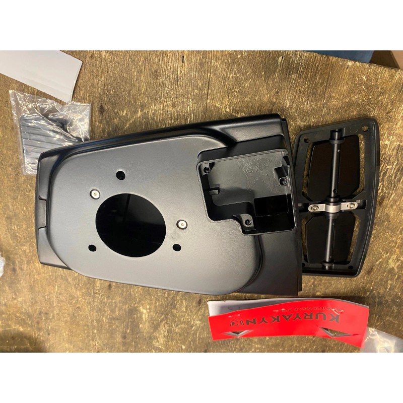 Kuryakyn Hypercharger ES Black Custom Air Cleaner Harley Chopper Scoop