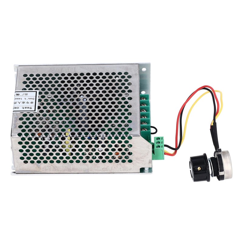 PWM DC Motor Speed Controller AC110‑220V Input DC0‑100V Output Aluminum