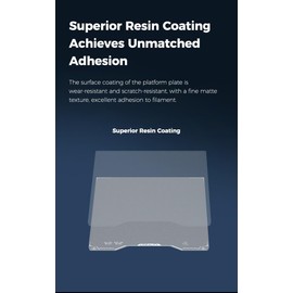 Creality Hi Low-Temp 3D Printer Platform - 280x265mm, Cold Printing Build Plate, High Adhesion, No Heating Needed, Easy Demold, Double-Sided