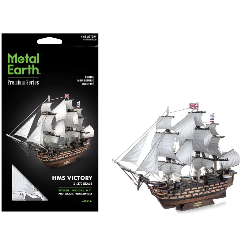 DCD Model Kit HMS Victory British Navy Ship Steel Model
