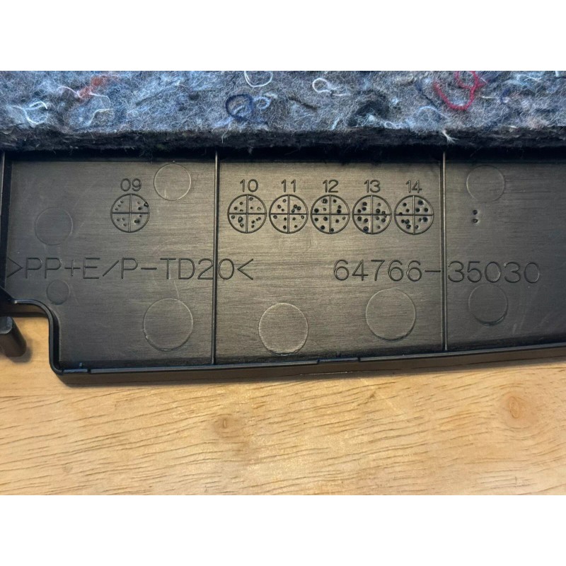 Toyota 2010-2024 Toyota 4Runner OEM Trunk Lifting Jack Cover Driver-side