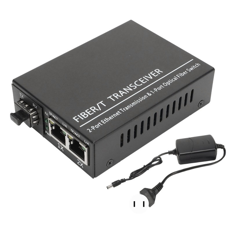 Fiber Transceiver 100M SFP to RJ45 Multifunctional Compatibility Optical Media