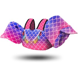 Chriffer Kids Swim Vest Life Jacket for 22-66 Pounds Boys and Girls, Toddler Floaties with Shoulder Harness Arm Wings for 2 3 4 5 6 7 Years Old Baby