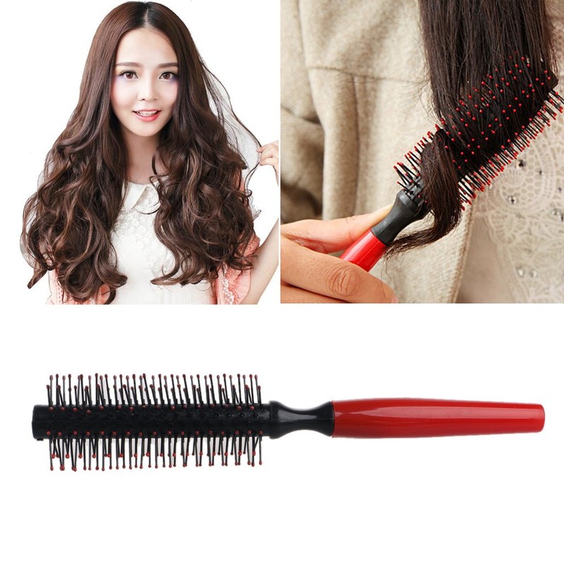 Roll Brush Round Hair Comb Curly Styling Care Curling Beauty