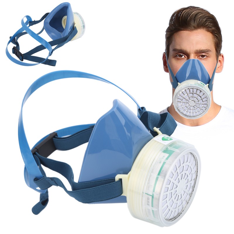 Facial Cover SelfPriming AntiToxic with Filter Box Gas Defense Portable