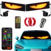 Devil Eyes Light 2-Pack, 14.7"x3.7" Ojos LED para carros, Programmable