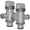 SHAPON Dual Split Hose Plunger Valve Compatible with Intex Pool