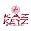 KAZMUGZ Doberman Dog KEYRING. Heavy quality metal gift keyring. Double
