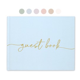 Lamare Wedding Guest Book – Polaroid Guest Book for Wedding Reception, Baby Shower, Birthday, Bridal Shower and Special Event Guestbook – A Stylish Sign in Book for Party - Blank Page
