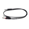 Monoprice 1/4 Inch TRS Male to two 1/4 Inch TS