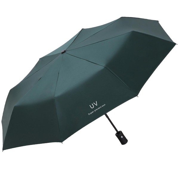 DDUP Travel Windproof Umbrella, Wind Resistant Compact Travel Folding Umbrellas,